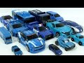 Blue Color Carbot Tobot Transformers Robot Transformation Car Toys 파란색 헬로카봇 또봇 트