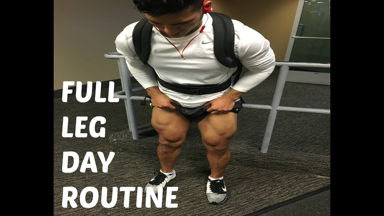 HIGH VOLUME LEG WORKOUT | FULL ROUTINE | Martin Barboza