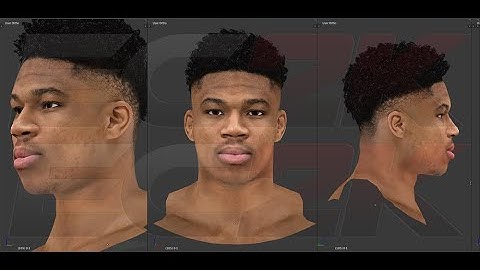 Giannis Antetokounmpo (Blender) NBA 2K14 part 1