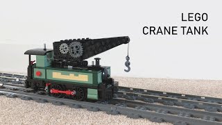 LEGO Motorised Crane Tank