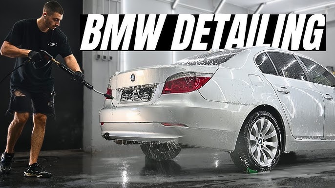 Deep Cleaning Beige Car Interior - DIRTY BMW 5 Series 