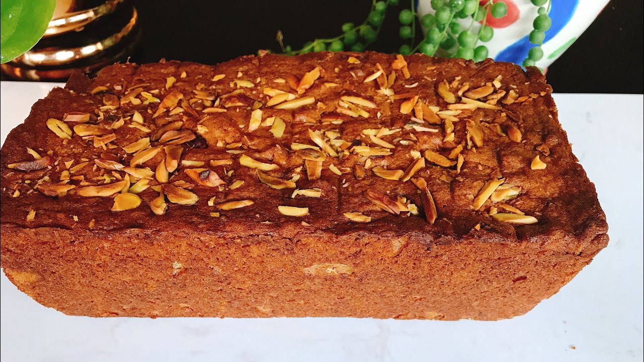 Mango Pound Cake in 9" Loaf Pan Easy Mango Cake recipe Written