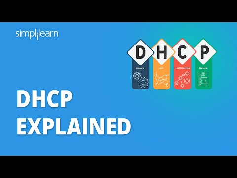 DHCP Explained | Dynamic Host Configuration Protocol | DHCP Server Configuration | Simplilearn