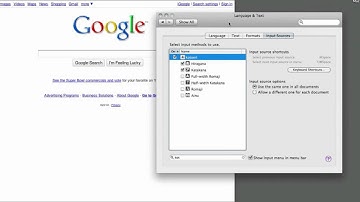 Search in Japanese (Type in Japanese on a Mac)