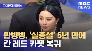 [문화연예 플러스] 판빙빙, '실종설' 5년 만에 칸 …