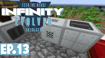 FTB INFINITY EVOLVED SKYBLOCK - URANIUM 238 & THERMAL CENTRIFUGE! #13 [Modded FTB Skyblock]