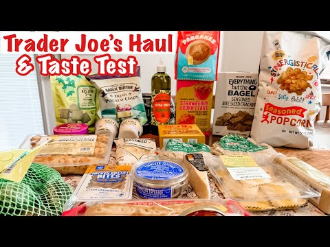 Trader Joe's: The ULTIMATE Grocery Haul & Snack Review!