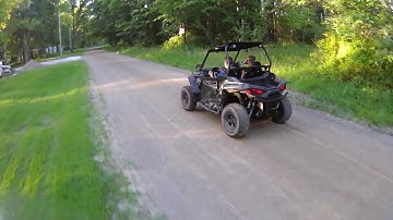Polaris RZR Drone Chase