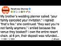 My Family Said I Wasn’t Welcome at My Brother’s Wedding—They Didn’t Know I Owned the Entire Resort.