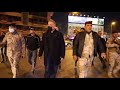 القائد العام للقوات المسلحة السيد مصطفى الكاظمي يجري جولة ليلية في بغداد 
