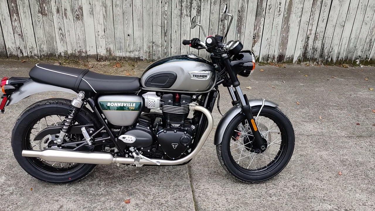 2022 Triumph Bonneville T100 Goldine