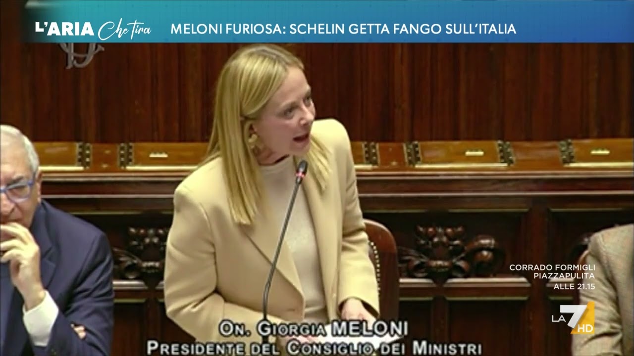 Giorgia Meloni furiosa con Elly Schlein: "Io sarei complice o mandante dell'attentato a ...
