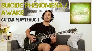 Guitar Playthrough #1 : Killing me inside - Suicide Phenomena / Awake