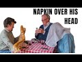 Why James may had a napkin over his head. #jamesmay #napkin #head