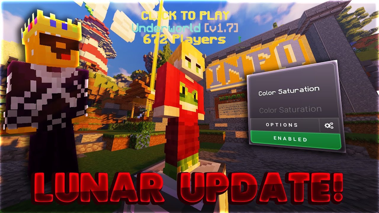 The New Lunar Client Update is a YouTuber’s DREAM! | Hypixel Bedwars ...
