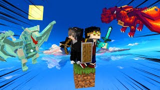 MINECRAFT ONE BLOCK Tapi HARUS KALAHIN NAGA !!