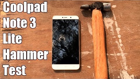 Coolpad Note 3 Lite Hammer Test- How Durable Is This Phone?