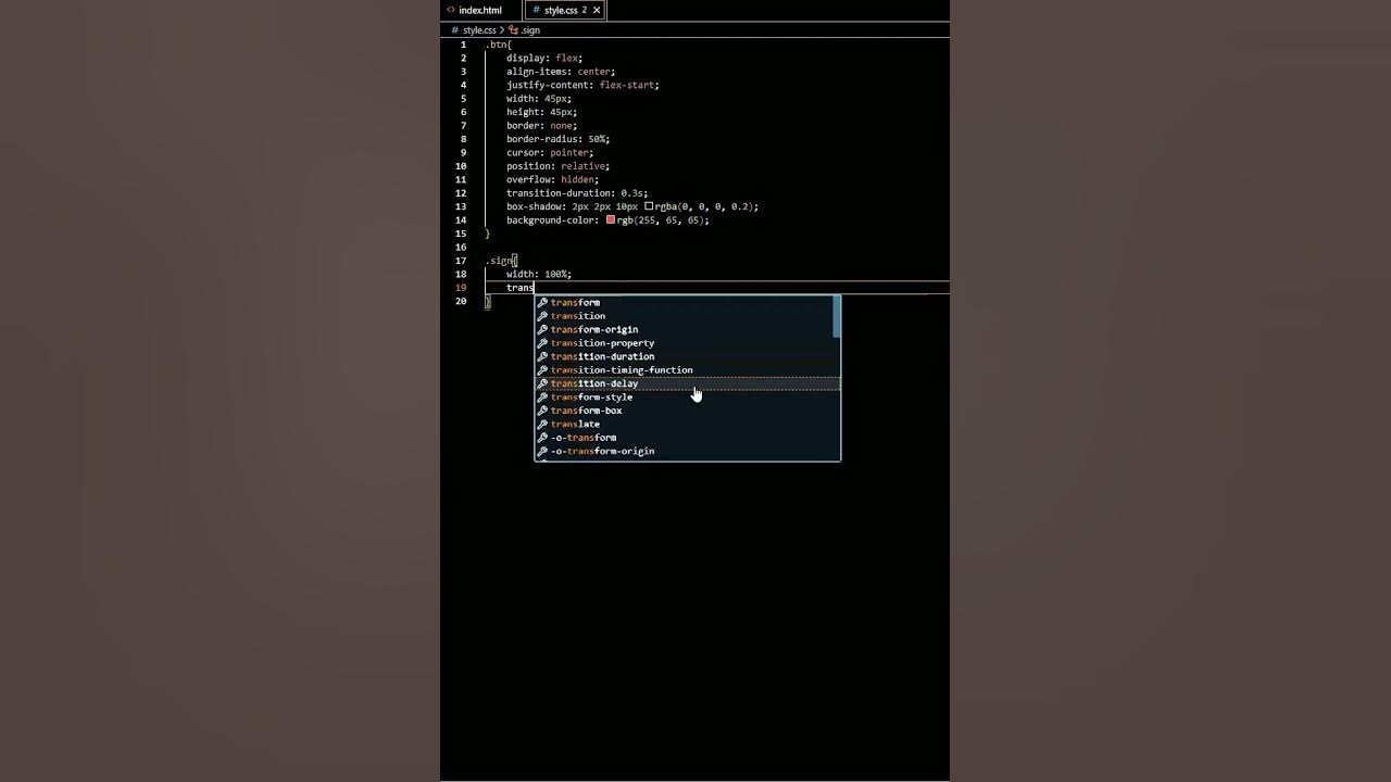 How to Create an Animated Logout Button with HTML and CSS - YouTube