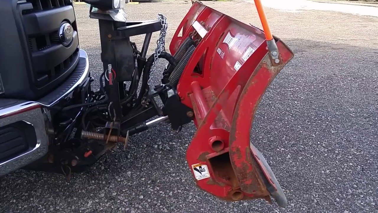 excell auctions lot 2 working western 8 10 wide out plow on a