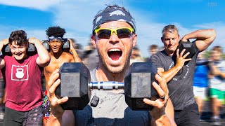 All Out DUMBBELL Mile vs Subscribers