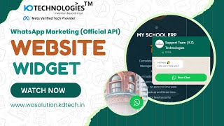How to Create WhatsApp Website Widget in WhatsApp Marketing Software | KD Technologies screenshot 2