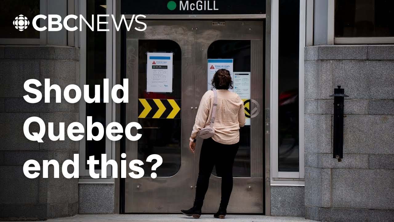 Pressure Grows On Quebec To Force An End Montreal Transit Strikes