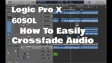 Logic Pro X - 60SOL: How To Easily Crossfade Audio
