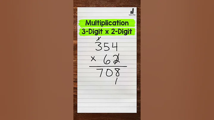 3-Digit by 2-Digit Multiplication | Math with Mr. J #Shorts