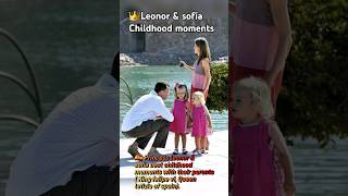 👑leonor of spain & infanta sofía childhood moments #shorts #short #spain #royal #leonor #sofia