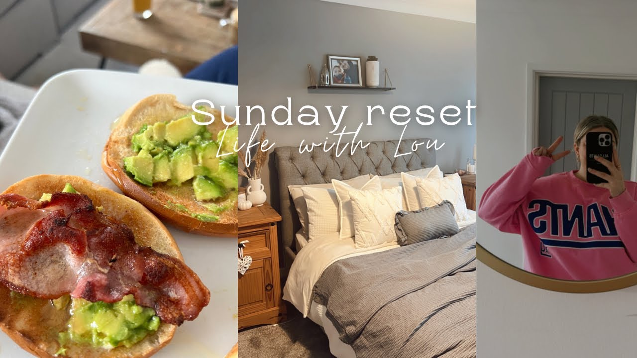 SUNDAY RESET | PLAN WITH ME | CLEANING | BEGINNERS CAPSULE WARDROBE | Life with Lou