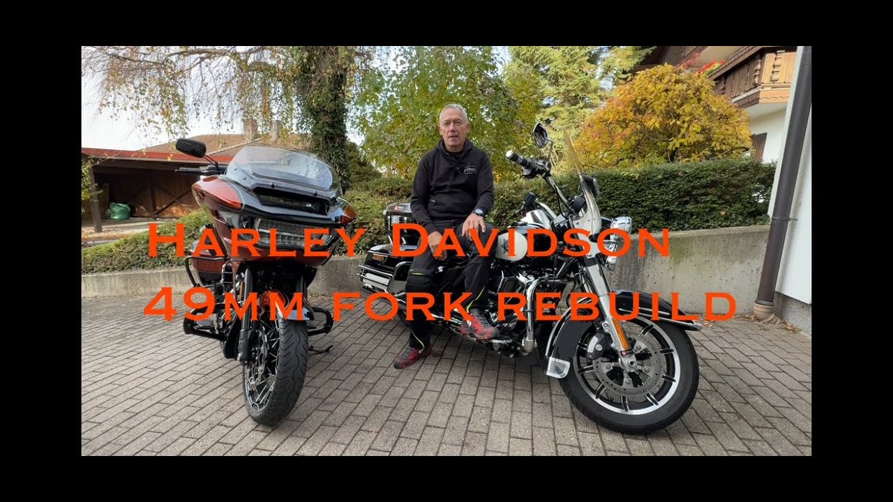 Ремонт вилки Harley Davidson Touring 49 мм
