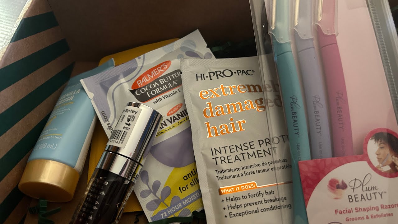 Распаковка косметической коробки Walmart, зимняя коллекция 2025 года ❄️ 🤶 🎄