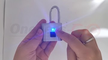 ONENESSGO |  Smart Fingerprint Padlock Manual (ENG)