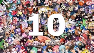 Top 10 - Anime Romance Comedia Escolares [Violinexperto]