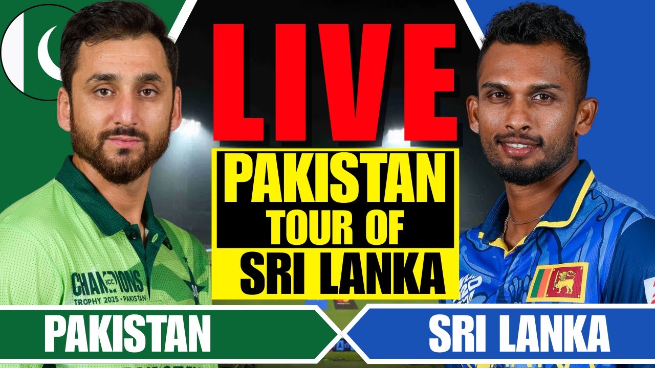 PAKISTAN vs SRI LANKA LIVE | PAK vs SL, 1ST T20 - CRICKEX INFO