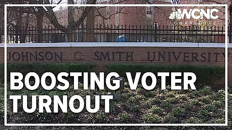 JCSU aiming to boost voter turnout among college students, young adults