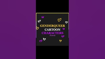 Genderqueer / Non-binary cartoon characters edit
