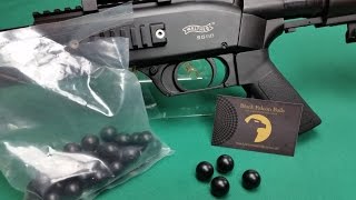 Black Falcon Balls vs. Umarex Rubberballs / Schusstest