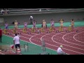 第７２回国民体育大会石川県予選会女子少年Ａ100ｍ決勝