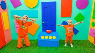 Chris and Mom Inside the Magic Cube Challenge Kids Cartoon | Funny Cartoon | New Cartoon ||