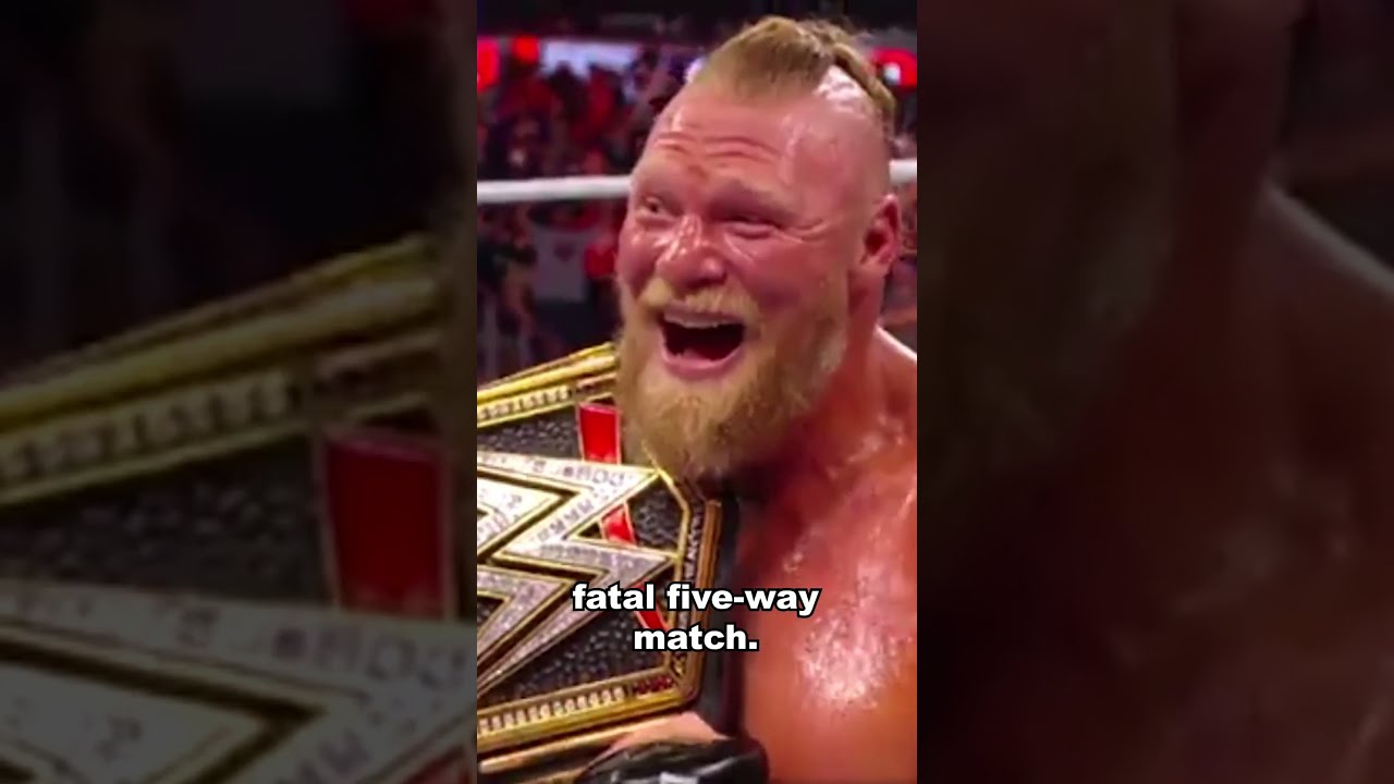 Every Black WWE Champion Has Lost The Title To This Wrestler Shorts