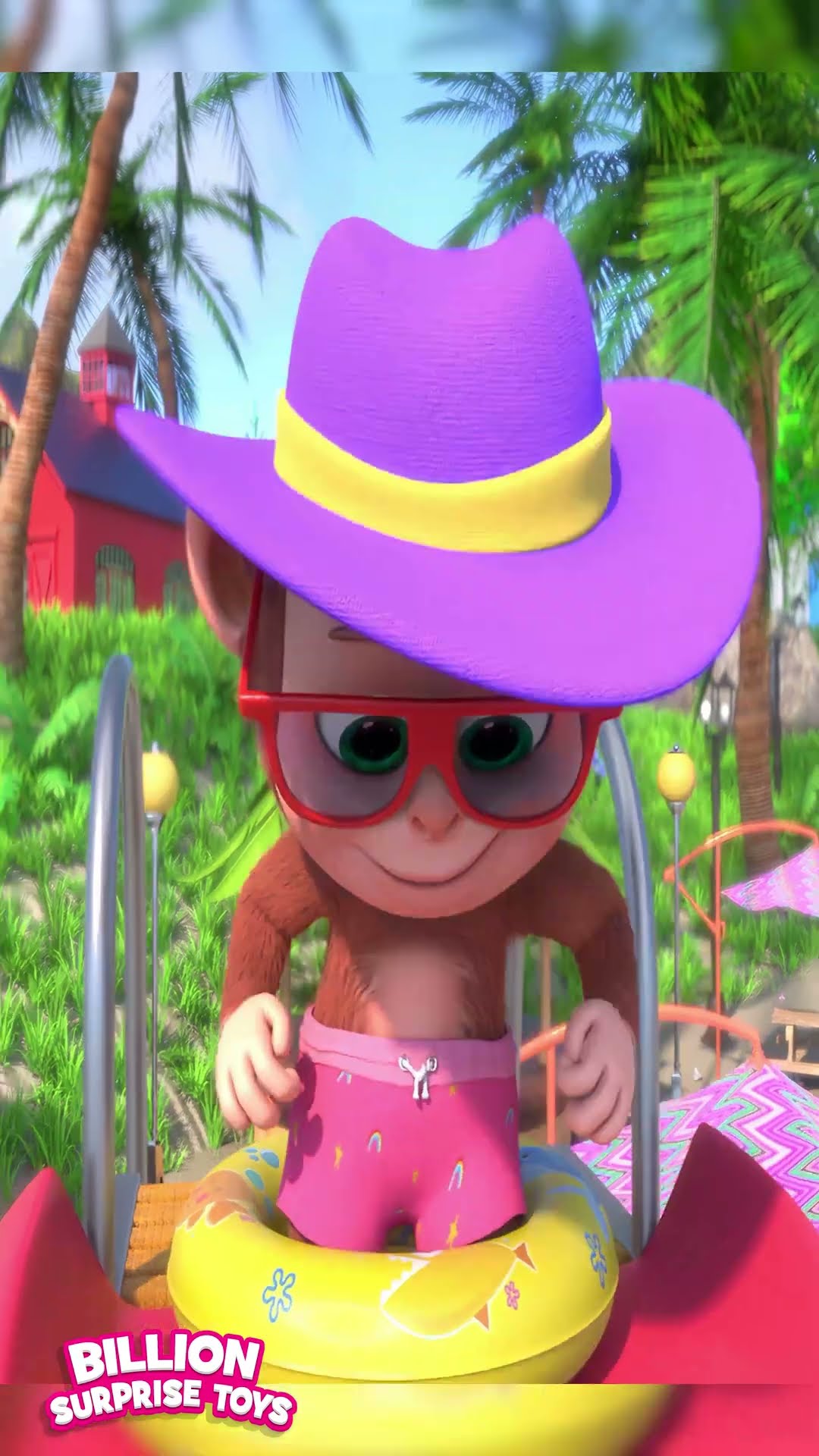 Funny holiday at the beach #kidssongs #abctoys #beach  #games #rides