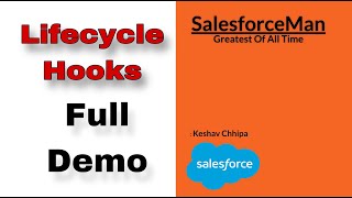Lifecycle hooks in LWC | Full Demo Video | LWC Salesforce Tutorial | Salesforceman