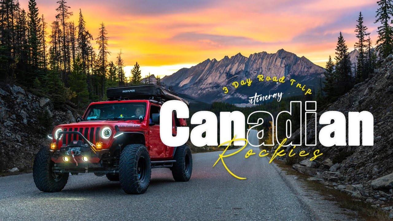 Трехдневное автопутешествие выходного дня по национальным паркам Джаспер и Банф