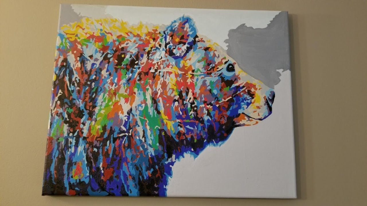 Shukqueen DIY Paint by Numbers for Adults DIY Oil Painting Kit for Kids