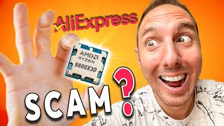 Ho COMPRATO il 9800X3D su ALIEXPRESS📦... è una TRUFFA? la verità shock❗