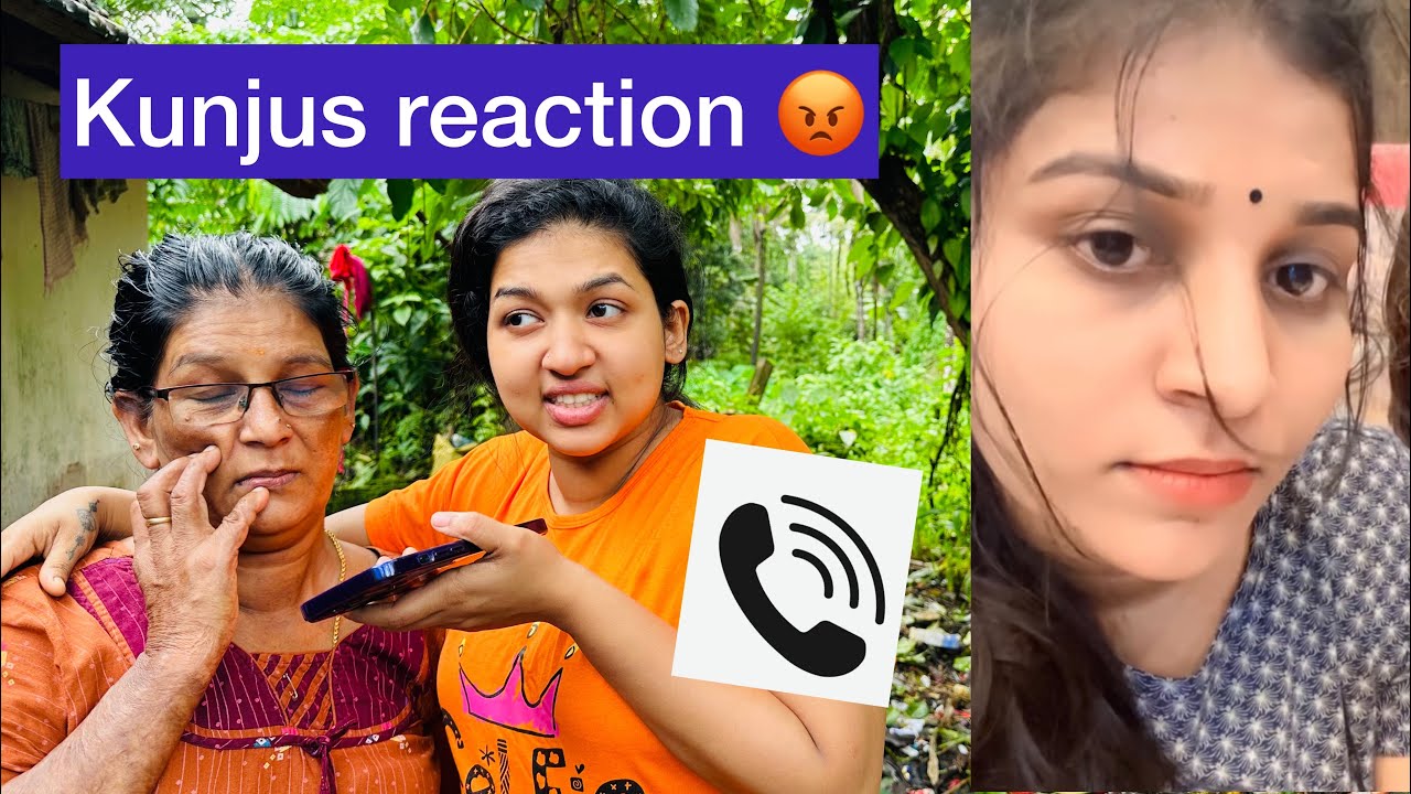 കുഞ്ചുസ് അമ്മയുടെ വീഡിയോ കണ്ട് വിളിച്ചപ്പോൾ 😡🙏