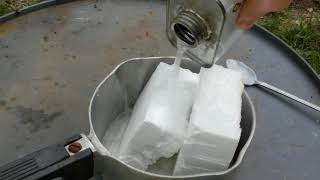 Melting Styrofoam into diy acetone goo
