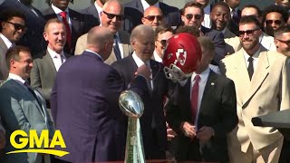 Kansas City Chiefs visit the White House