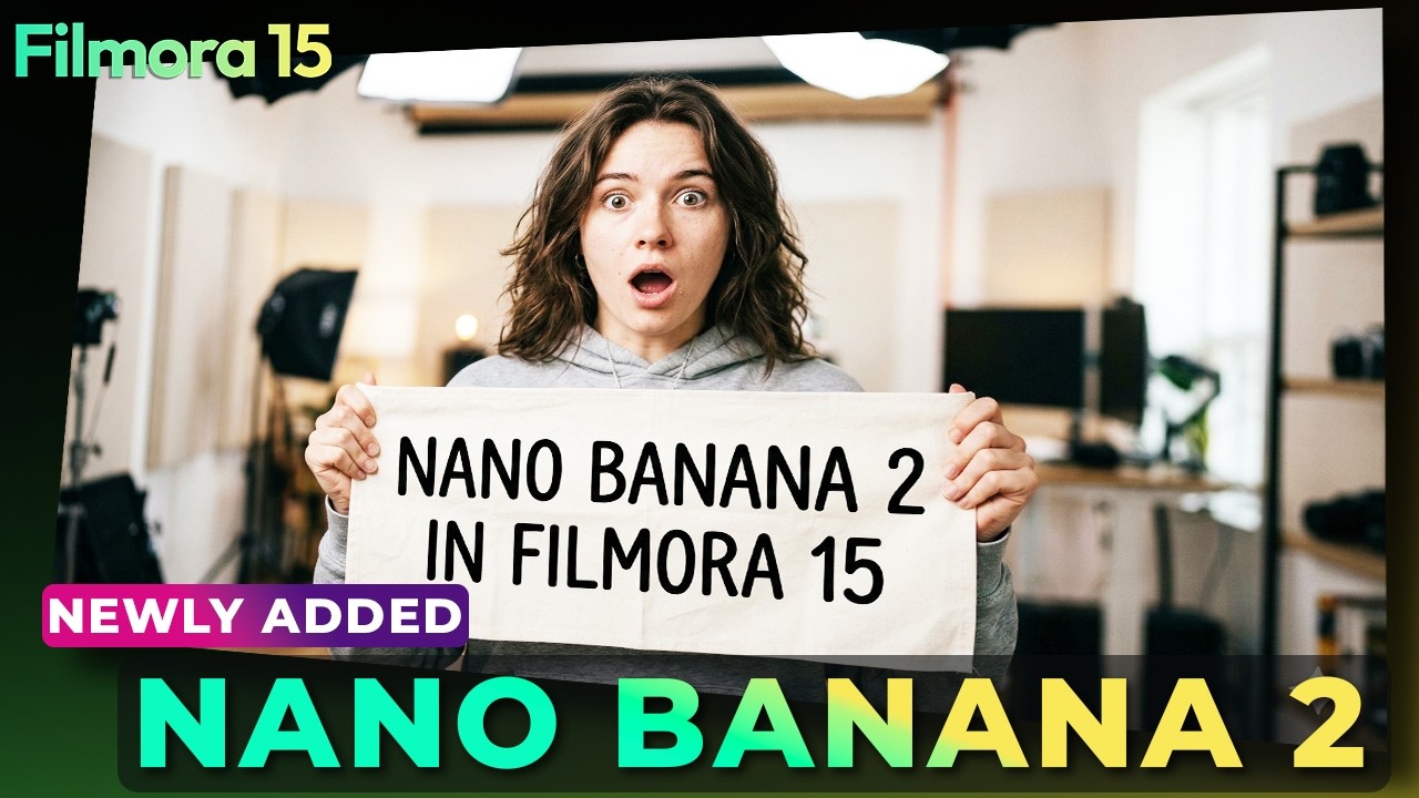Create AI Images & Animate Them in Filmora 15 | Nano Banana 2 Guide